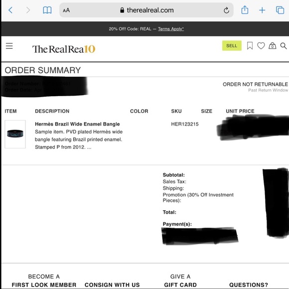 Hermès Brazil Wide Enamel Bangle - Picture 12 of 12